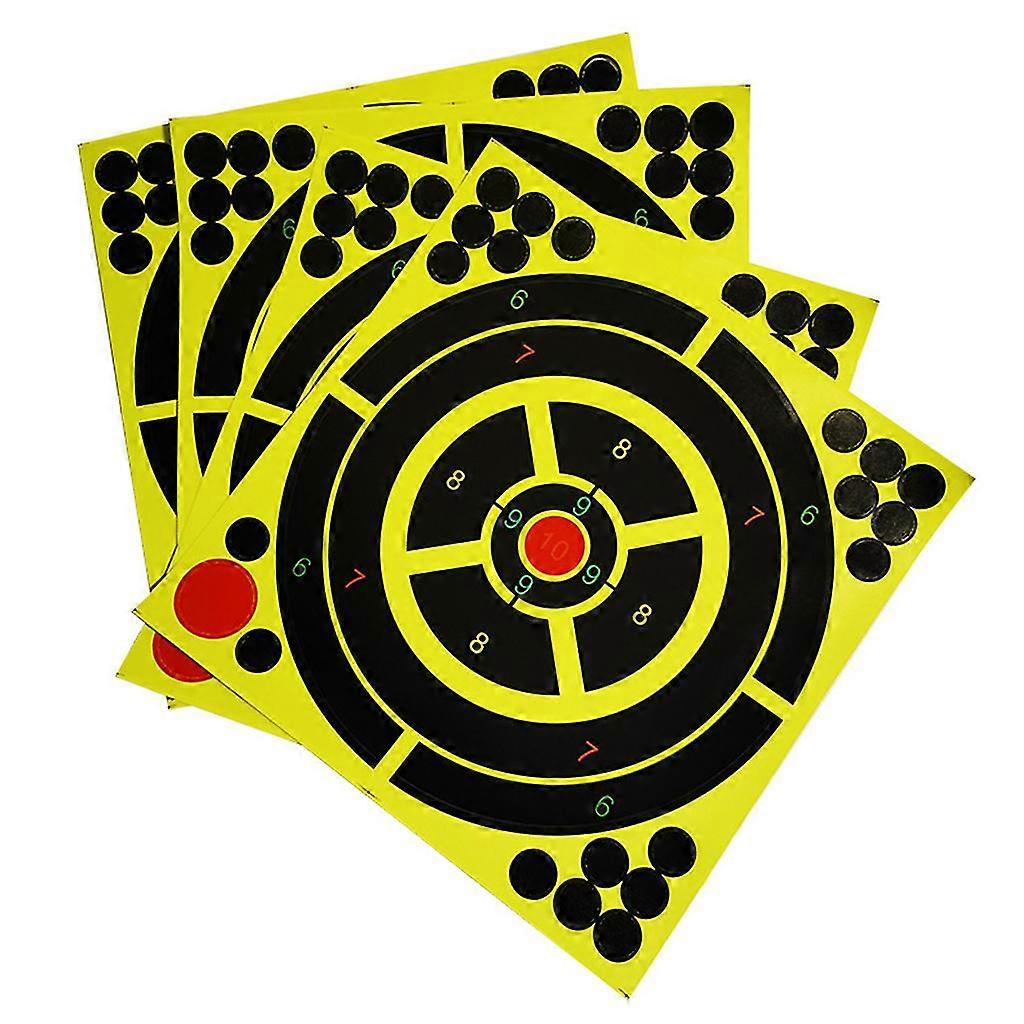 25pcs Sticker Splatter Reactive Target Sticker Self Adhesive Shooting Targets