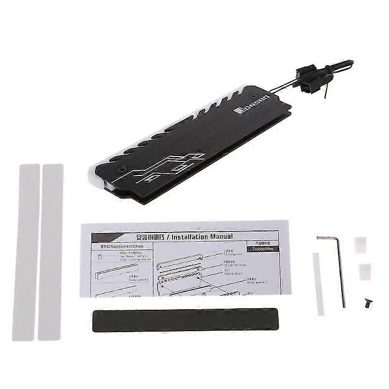 Memory Ram Heatsink 265 Light Rgb Memory Cooler Addressable Rgb Coolin Vest