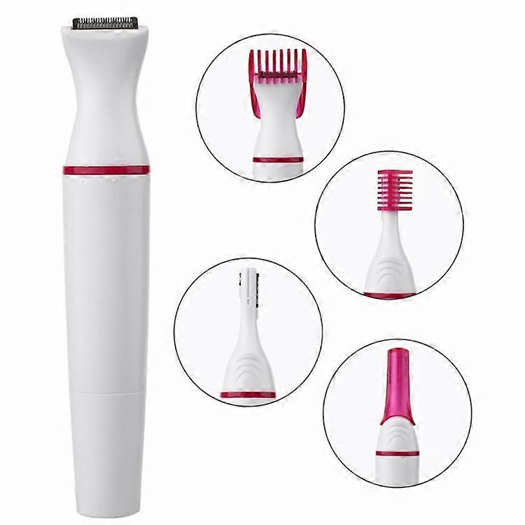 Face and body white epilator/shaving razor