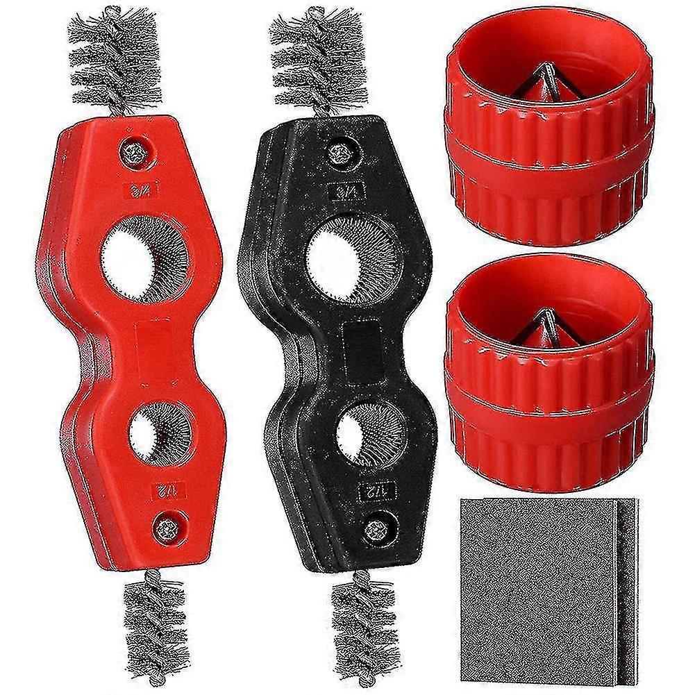 Copper Pipe Cleaner,reamer,sanding Sponge Set,reamer,for Pvc Pipes