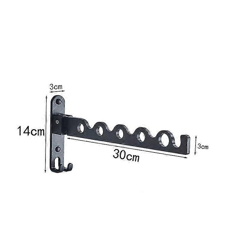 Wall Mounted Clothes Rack, Foldable Drying