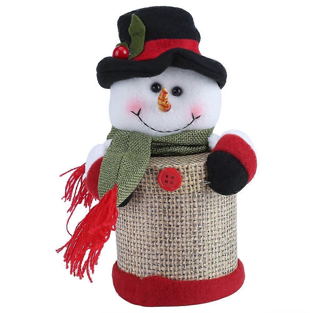 Szép karácsonyi ajándékdoboz Karácsonyi parti doboz Candy Festival Hóemberhez