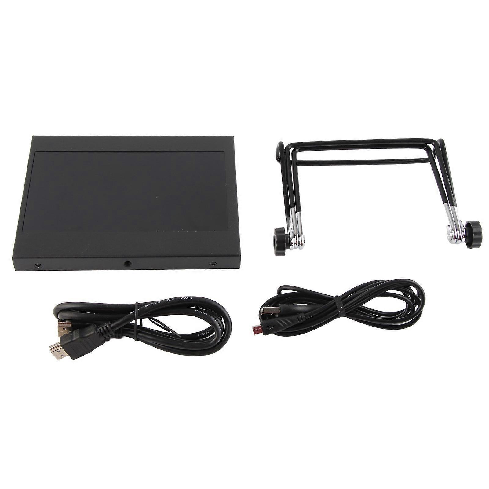 7-Zoll-Grafikbildschirm 1024x600 High-Definition-Computererweiterungsmonitor für Raspberry Pi HD IPS