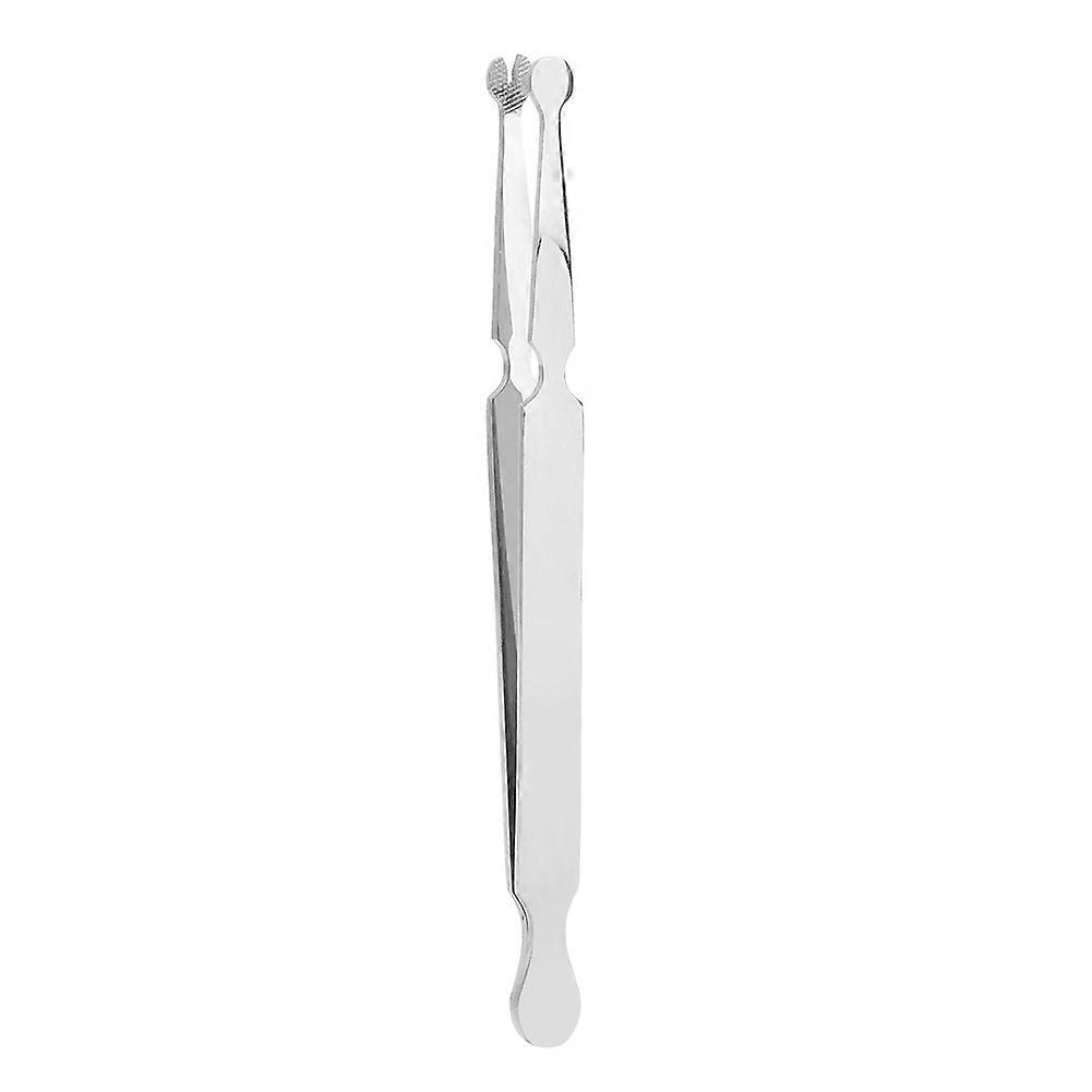 Tongue Piercing Pliers Stainless Steel Reusable Tongue Piercing Clamp Tool Body Piercing Supply
