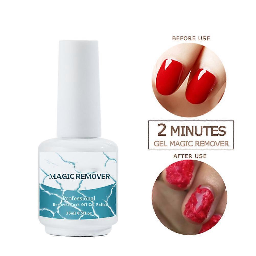 15ml Soak Off Gel Polish Remover Professional Remover Nail Polish Delete Primer Acrylic Clean Degreaser for Nail Art Lacquer
