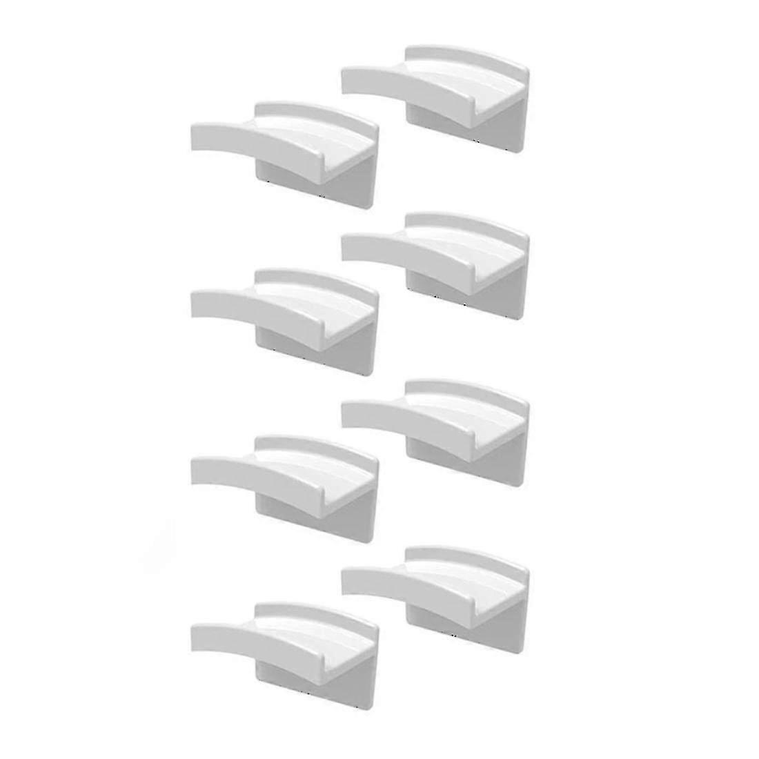 Adhesive Hat Hooks Compatible With Wall (8-pack) - Minimalist Hat Rack Design
