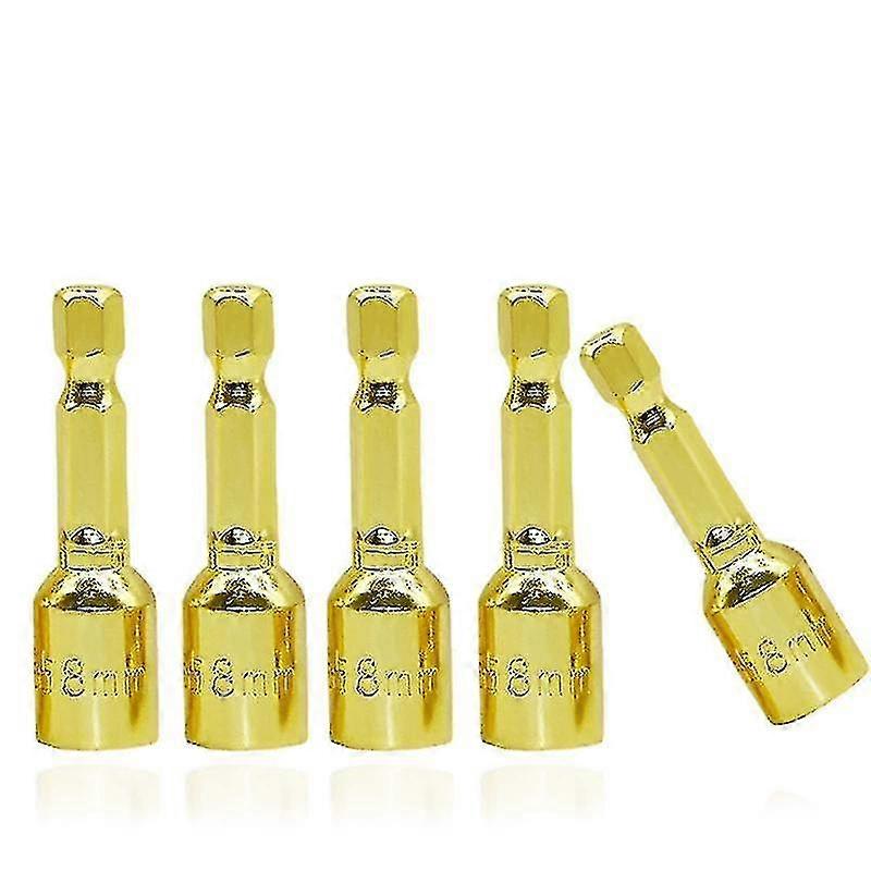 Magnetic Hexagonal Bits, 1/4 Inch Magnetic Insert Bit Holder, 5pcs