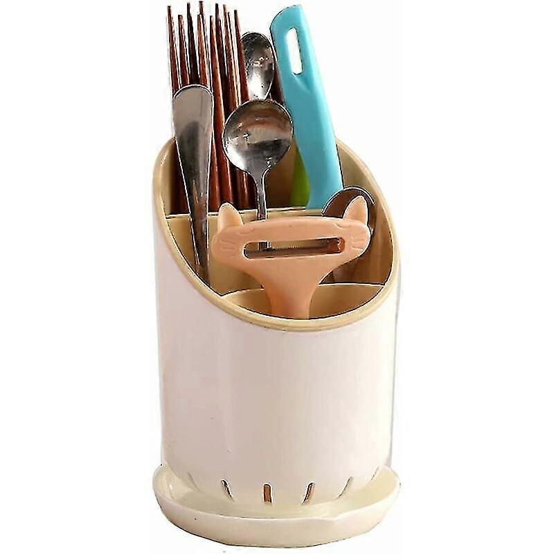 Cutlery TrayKitchen Plastic Draining Spoon Rack Tableware Storage Rack