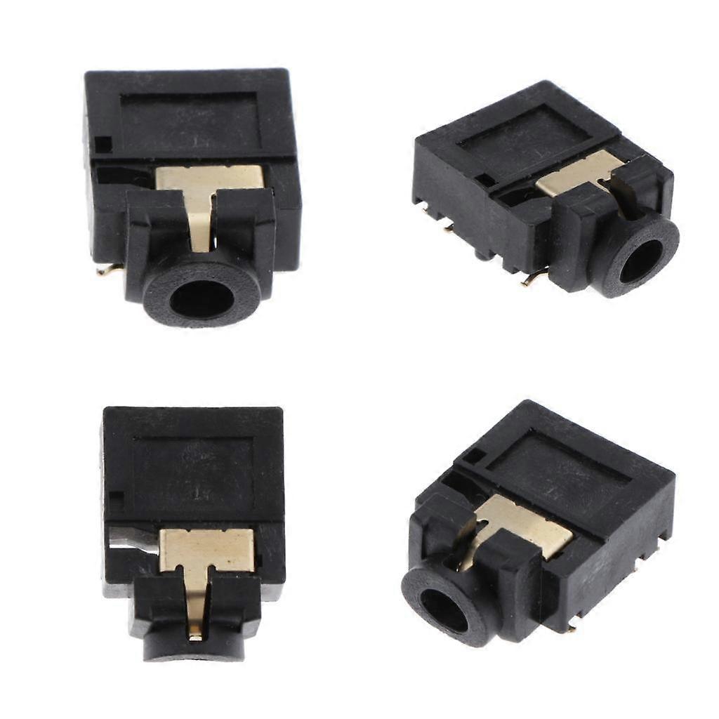 4Pcs 3.5mm Headphone Audio  Port Socket For  One  Controller