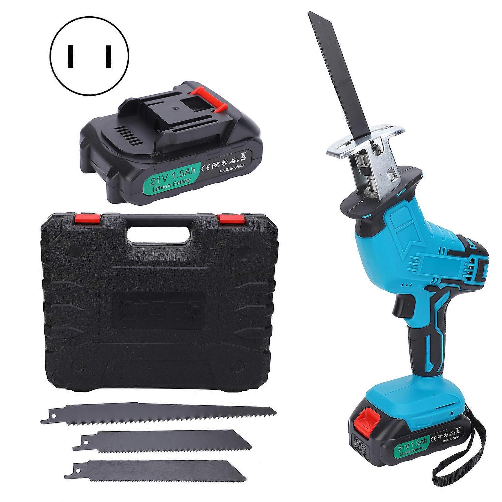 Serra Elétrica Reciprocating Outdoor Portátil Logging Chainsaw LithiumPower AC100240V (US Plug)