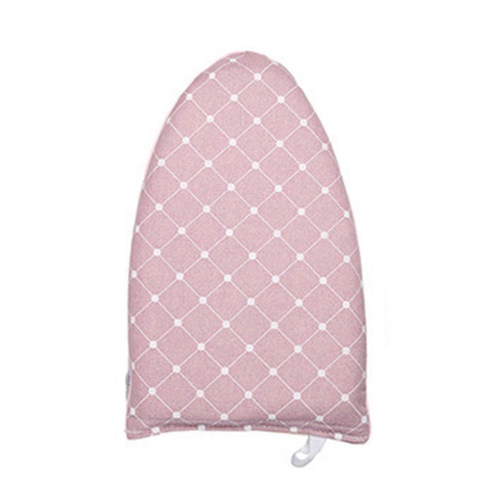 Handheld Ironing Board with Finger Hoop Heat Resistant Anti-scald Steaming Iron Mitt