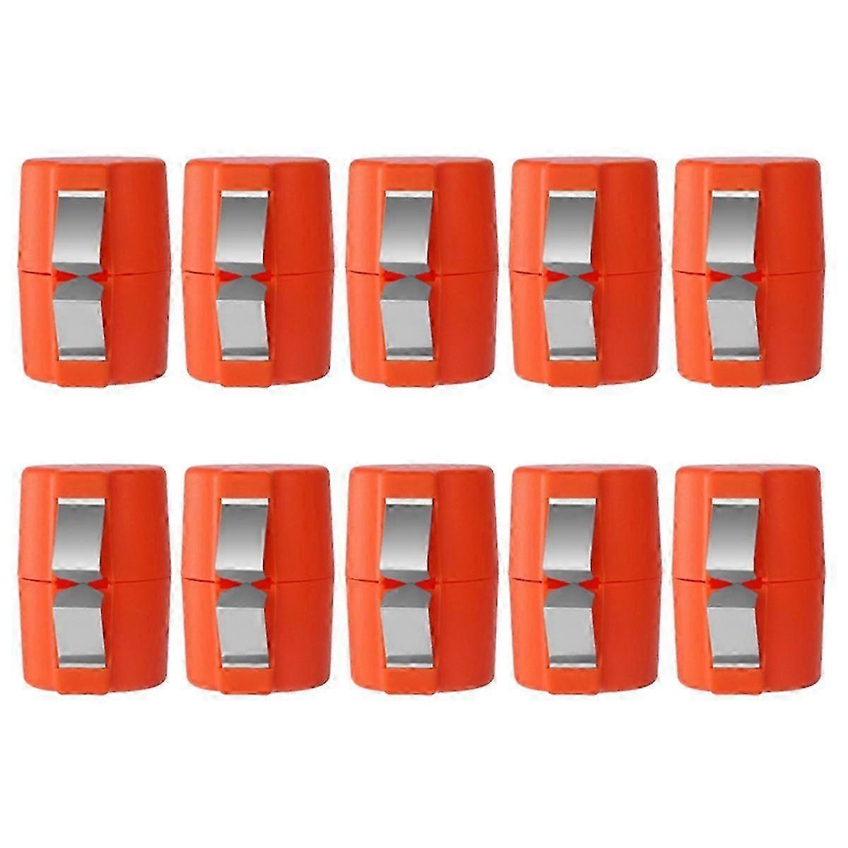 Eggshell Opener, Separator Hand Tool, Eggshell Crusher Eggshell Cutter Kitchen Gadget Orange Red