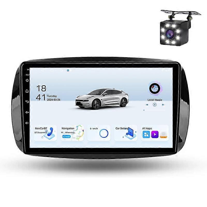 Car Radio Android For Benz Smart Fortwo 3 C453 A453 2014-2020 Auto Multimedia Stereo GPS