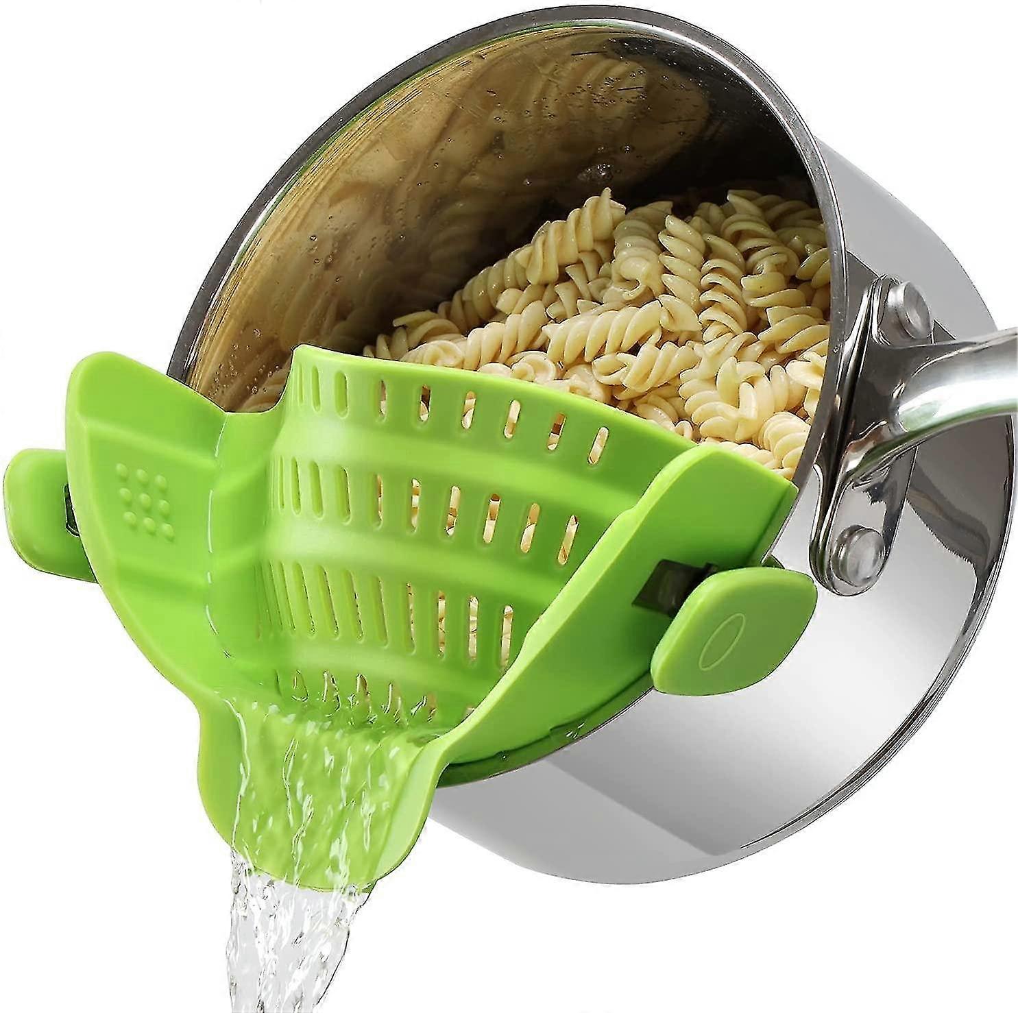 Pot Strainer Filter Silicone Pot Filter Colander Hands Kitchen Gadgets