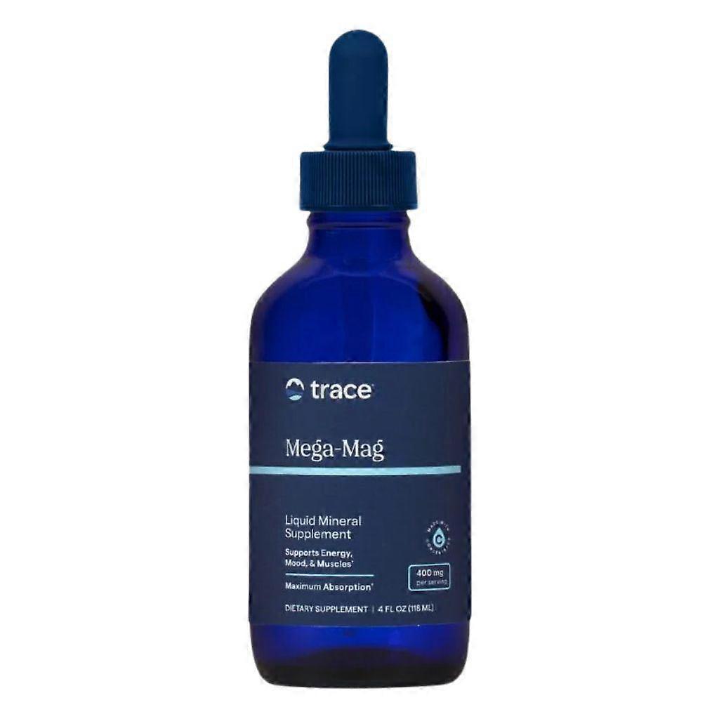 Trace Minerals Mega-Mag Liquid Magnesium Drops 118ml (6531)