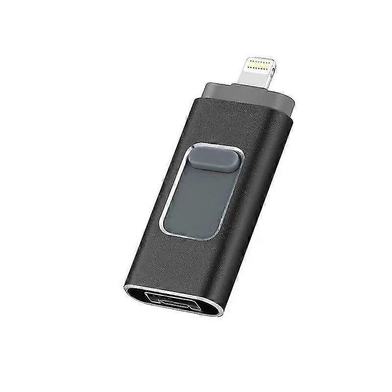 3 I 1 Flash Drive Memory Stick Lagringsutvidelse Usb 3.0 For IPhone Ipad Android
