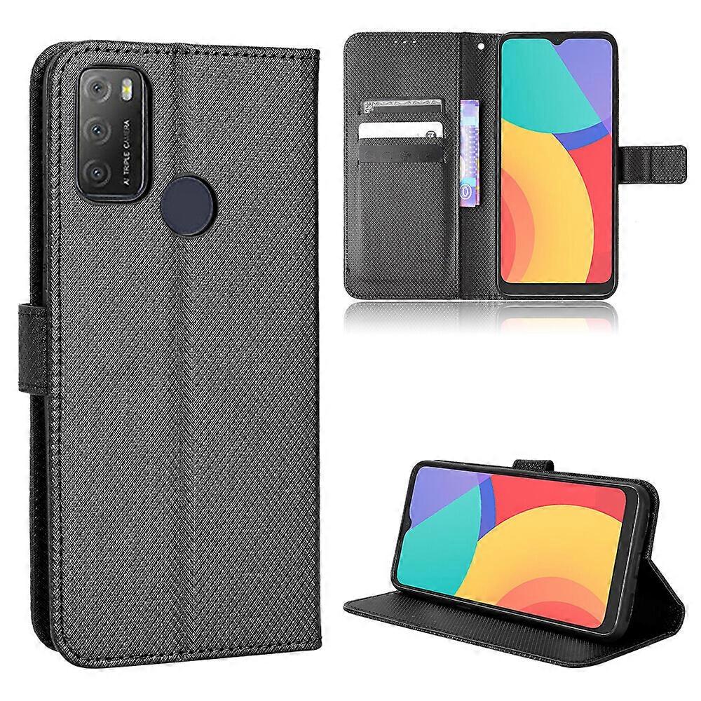 Compatible with Alcatel 3L 2021/Alcatel 1S 2021 Case ,Kickstand Card Holder Cover Magnetic Wallet Case for Alcatel 3L 2021/Alcatel 1S 2021