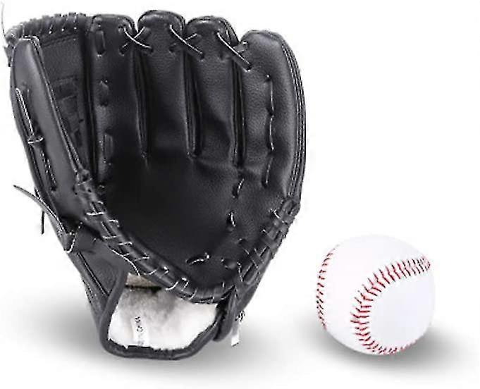 Ny - Slitstark basebollhandske i läder, förtjockande pitcher, vänsterhänt baseboll