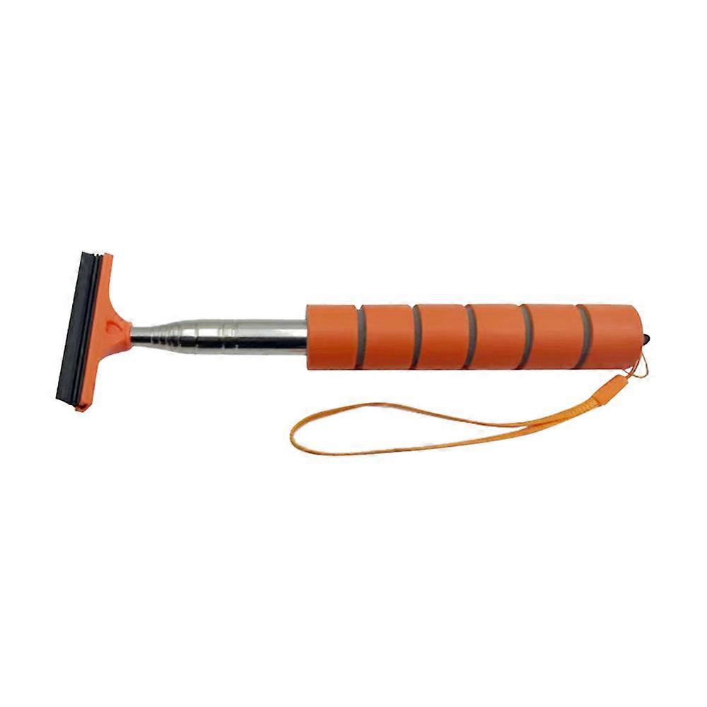 Car Rearview Mirror Telescopic Wiper Wiper Multifunctional Wash Car Window Front Windshield Rainproof Cleaning Brush Scraper
