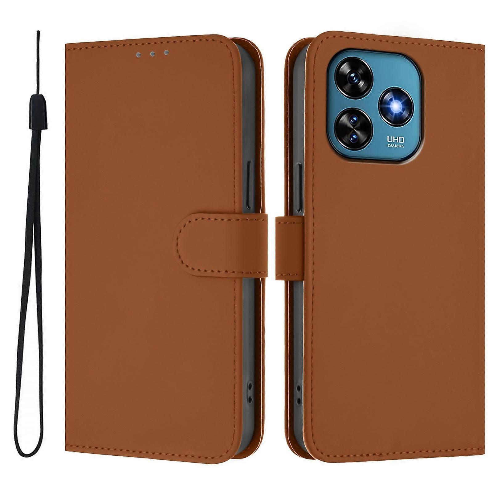 Ensfarget PU-deksel til Oukitel C51