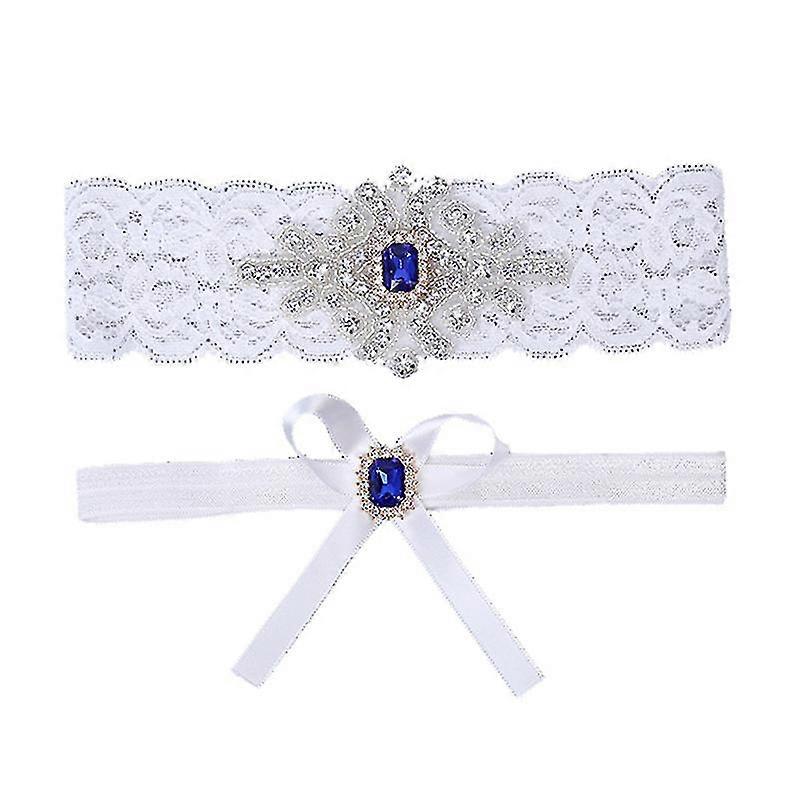 1set Rhinestone Garter Set-c