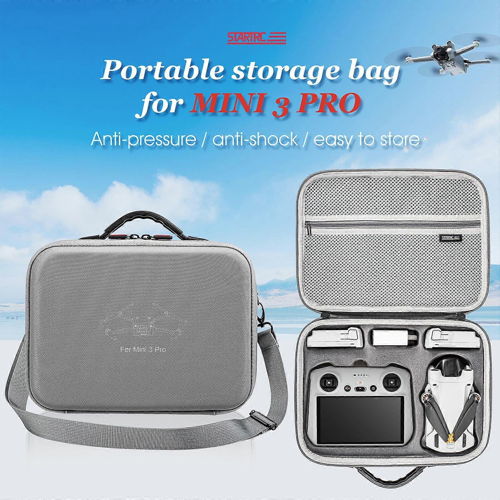 DJI Mini 3 Proドローンハードポータブル収納バッグキャリングケースハンドバッグ、100%新品