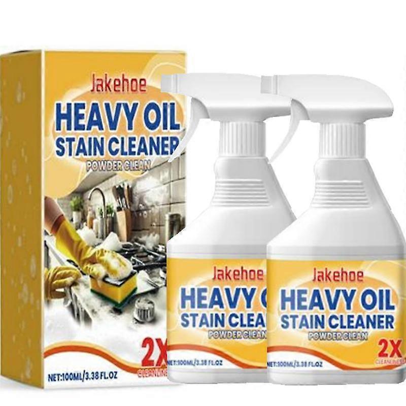 2pcs Multi-Purpose Foam Cleaner Kitchen Cleaner Spray Foam Grease Degreasing Spray