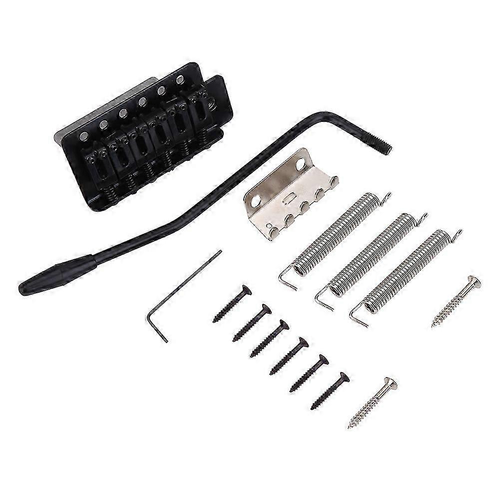Exquisite Tremolo System Single Locking Vibrato Bridge Tailpiece for ST 6 String Electric Guitar