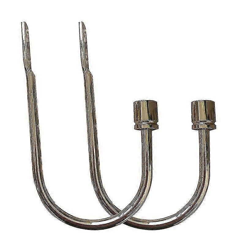 2pcs בצורת U מותקן קיר מחזיק ציצית אחורית