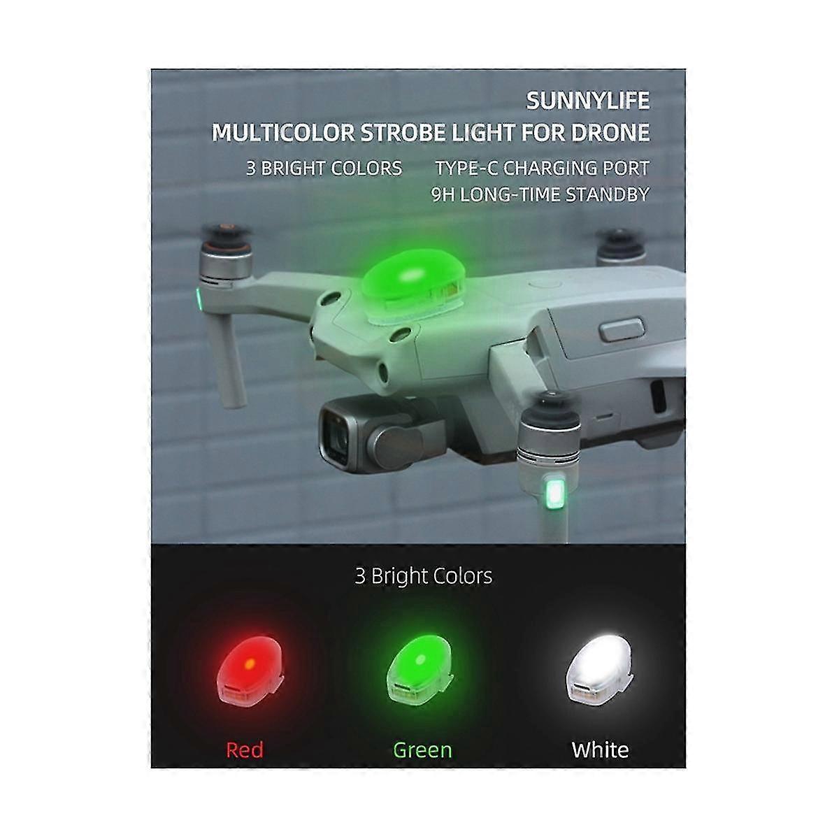 Pour Royal Mavic3 Pro Rechargeable Avatamini3 Pro Multifonctionnel Night Navigation Warning Light