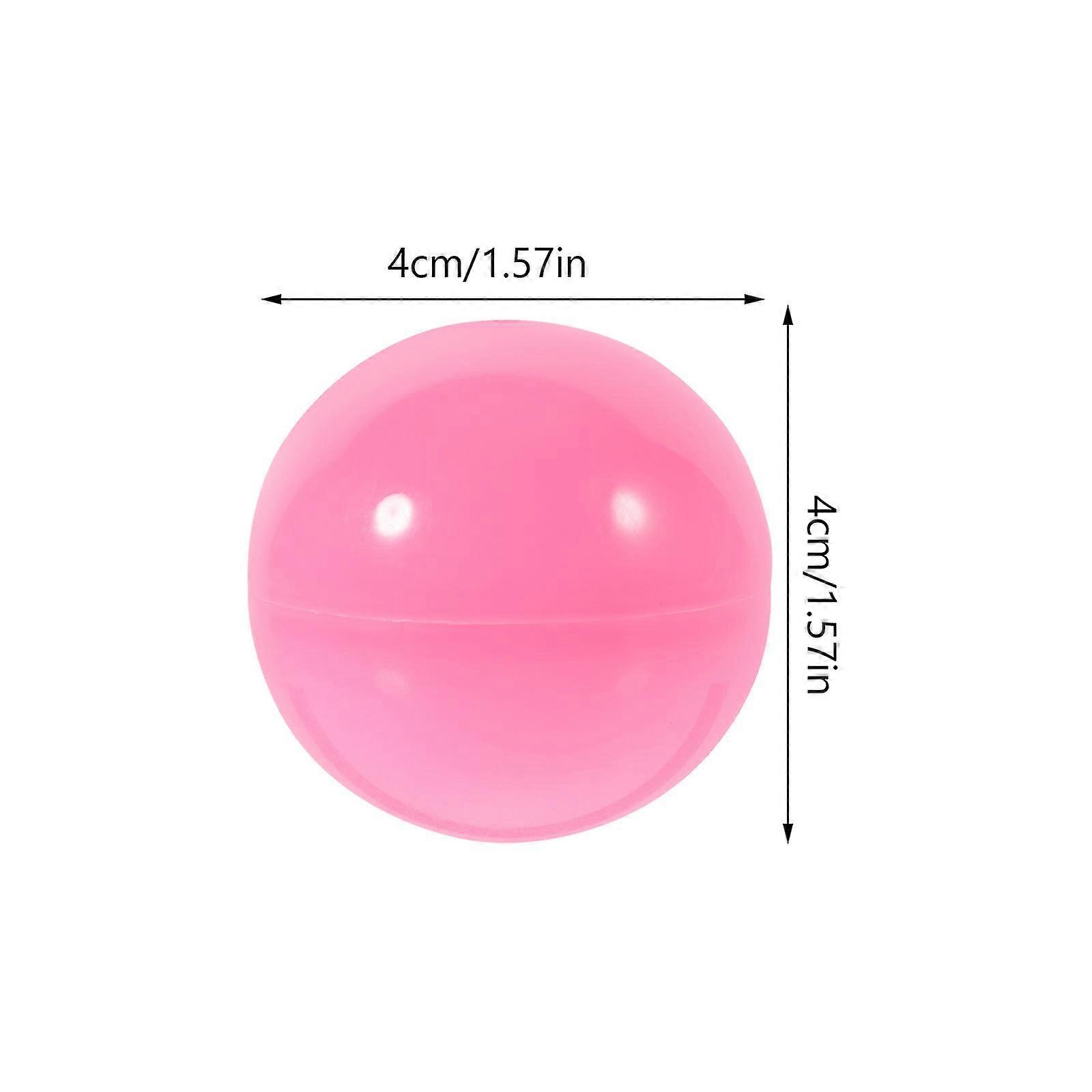 50 Boules De Tirage Rondes Ouvertes Violettes – Lot Pour Loterie, Fête, Tombola Et Événements