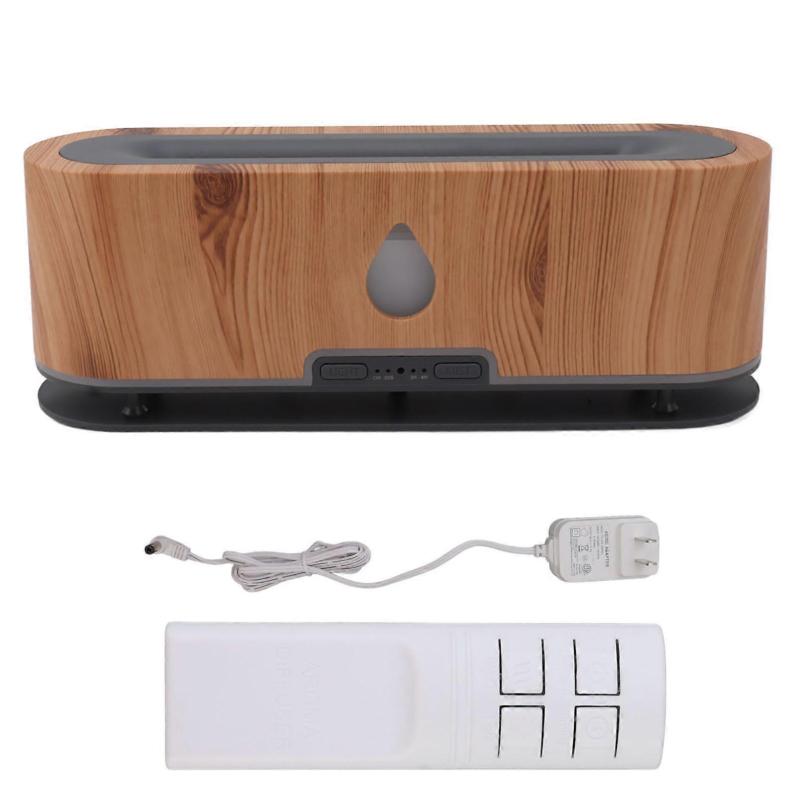 Ätherische Öle Diffusor Coulorful Flame Ultraschall Aroma Diffusor Luftbefeuchter mit Fernbedienung für zu Hause