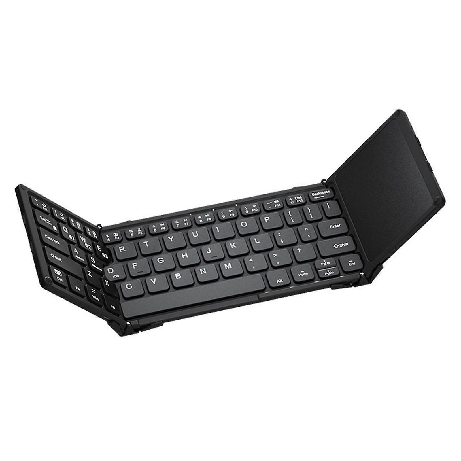 Wireless Foldable Mini Keyboard Bluetooth-compatible 5.0 for Tablet Smartphone