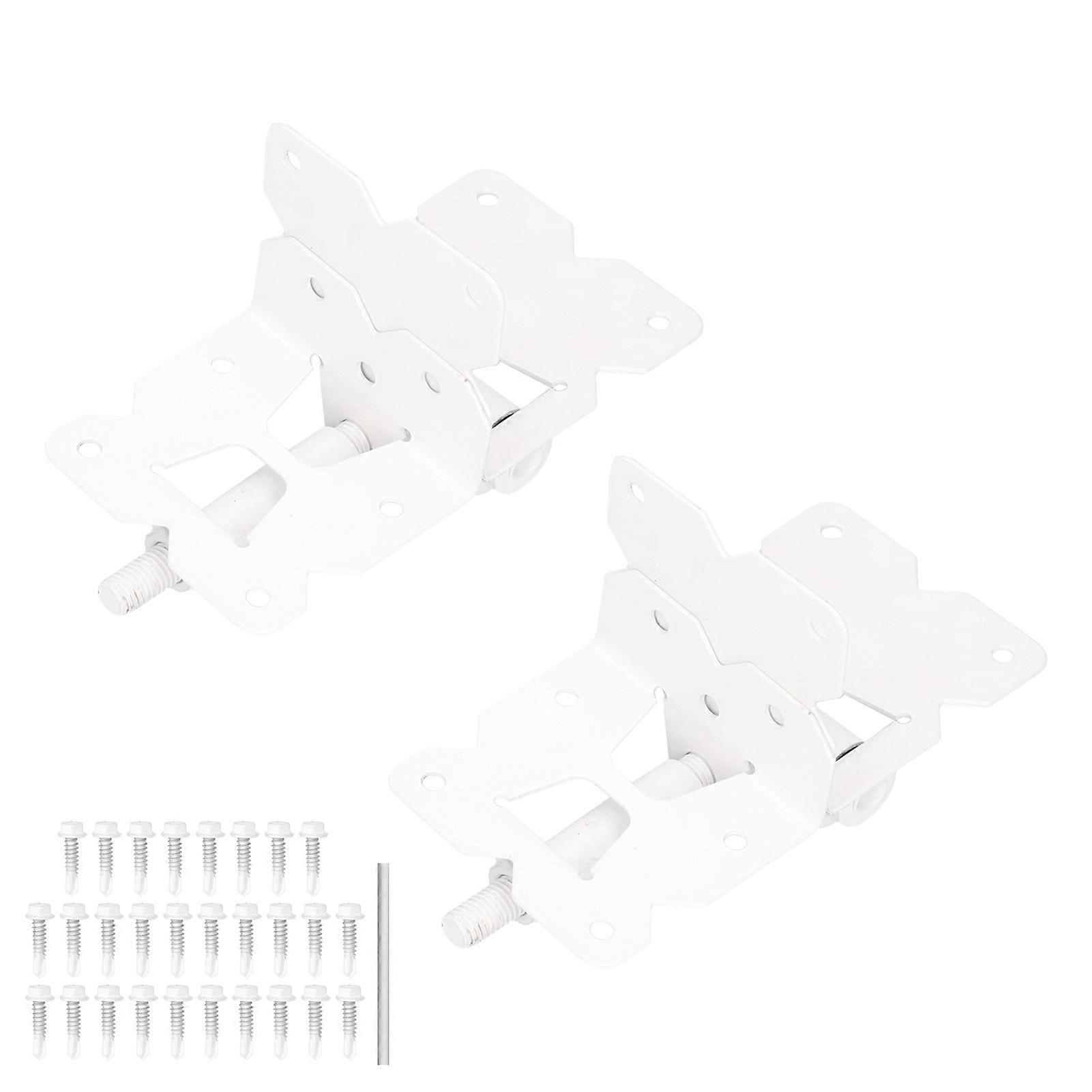 حديقة بيضاء سياج الباب المفصلي الكربون الصلب سياج بوابة المفصلي الأجهزة التبعي للباب