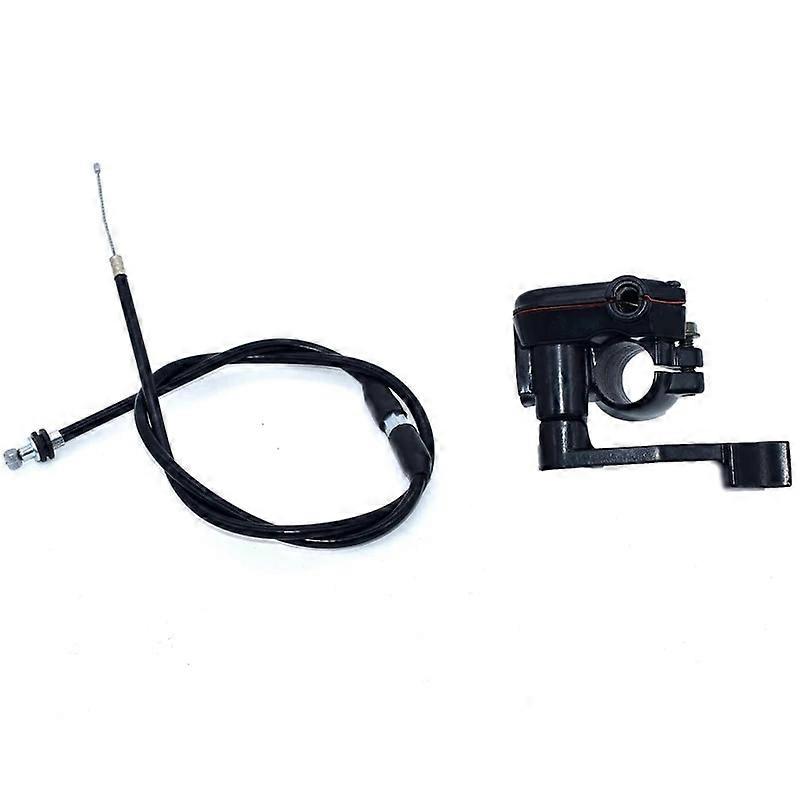 7/8" 22mm ATV Quad Throttle Lever Thumb Control Assembly with Accelerator Cable and Grips For 50cc 70cc 90cc 110cc