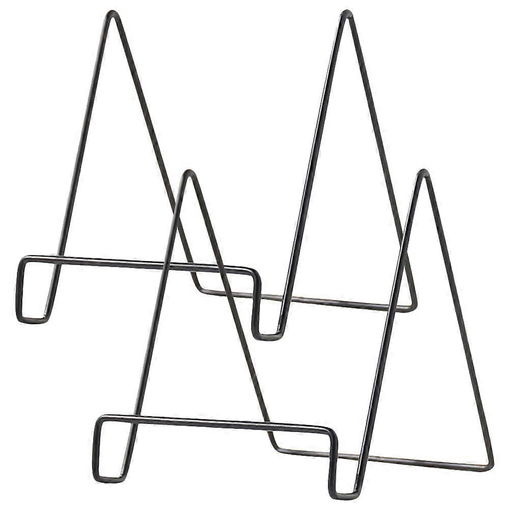 2pcs Picture Stands Plate Display Holder Artistic Work Display Stand Frame Stand