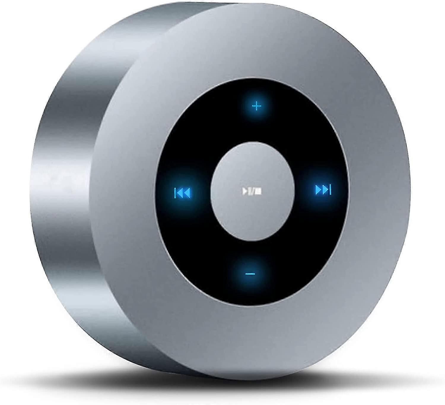 Bluetooth Speaker Premium Mini Speaker With Portable Waterproof Wireless Speaker Silver