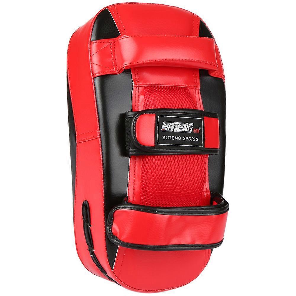 Boxing Glove Kick Boxing Muay Thai Punching Pad Curved Strike Shield Boxing Training Mitt Punching Pad Outdoor Sports Mitten Boxing Practice Equipment