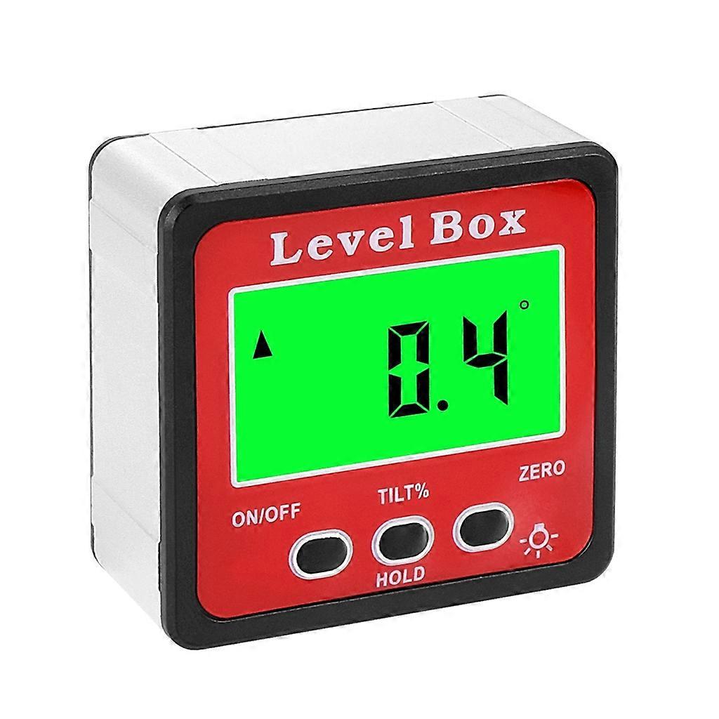 Digital Electronic Level Digital Angle Fnder 4x90  Magnetic Inclinometer