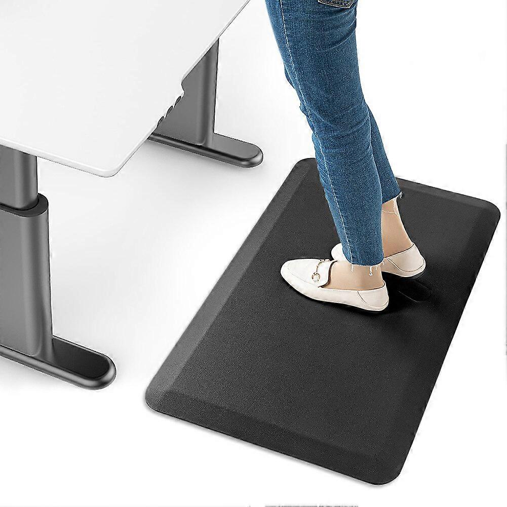 Tappetino anti-fatica Tappeto da cucina perfetto spesso Tappeti da scrivania in piedi Tappetino decorativo in PVC di spessore da 1,8 cm resistente alle macchie