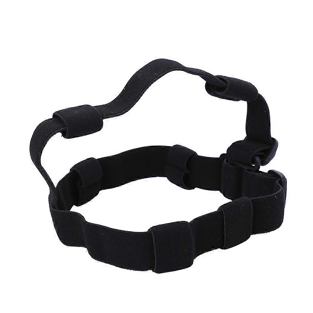 Adjustable Nylon Side Frontal Head Strap for LED Flashlight to Headlamp Head Light Elastic Strap Flashlight Head Band Strap