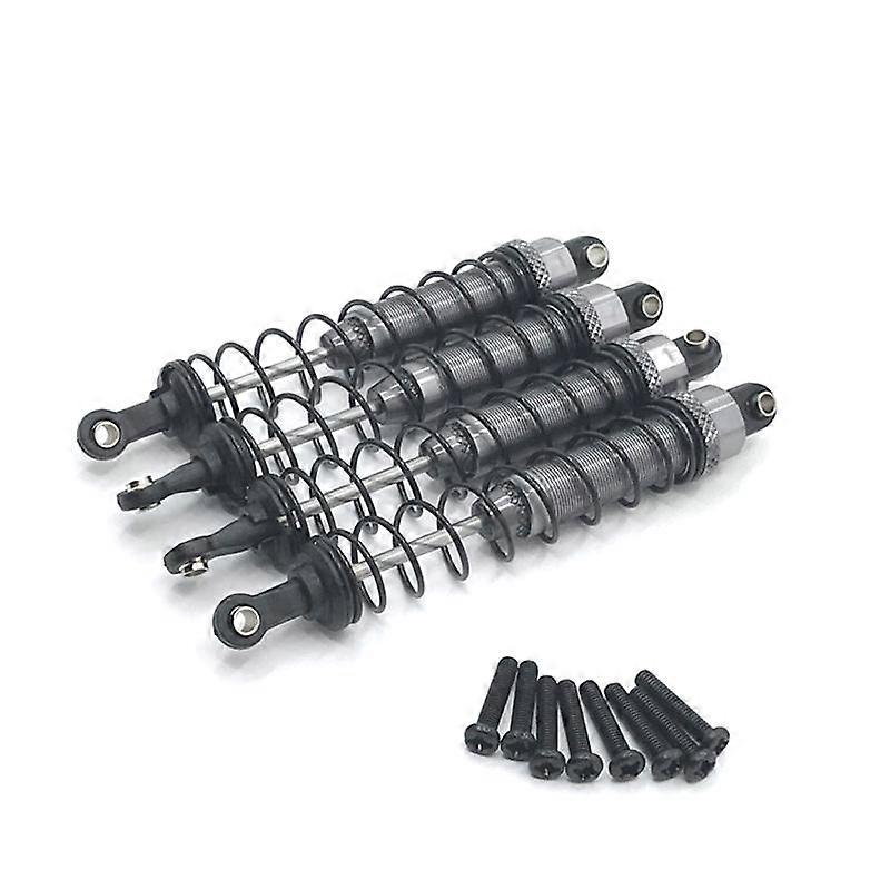 12402a shock shock oiMetal Oil Filled Front & Rear Shock Absorber Damper for Wltoys 12402-A A323 12409 1/12 RC Car Upgrade Parts