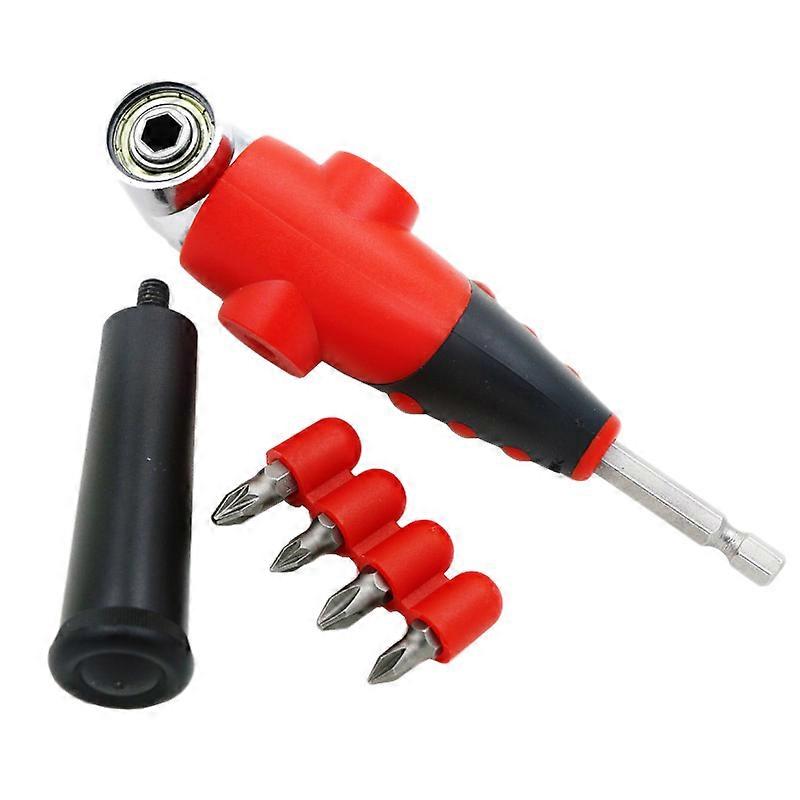 Power Drill Repair Bits Set Screwdriver and 1/4 Inch Shank Right Angle Driver Screwdriver with 105