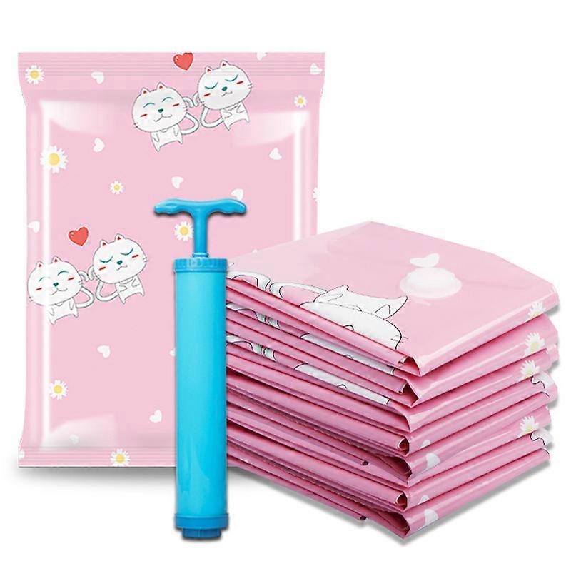 Vacuum Storage Bags Hand-pump For Travel Zip Seal And Seal Valve Vacuum Sealer Bags for Comforters, Blankets