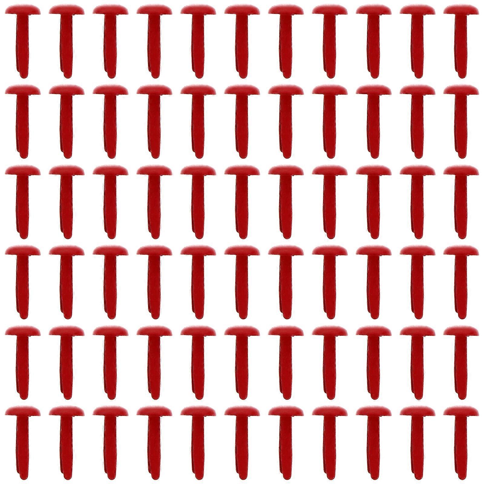 200Pcs Mini Brads Handmade Metal Brads Solid Color Brads for Scrapbooking DIY Craft