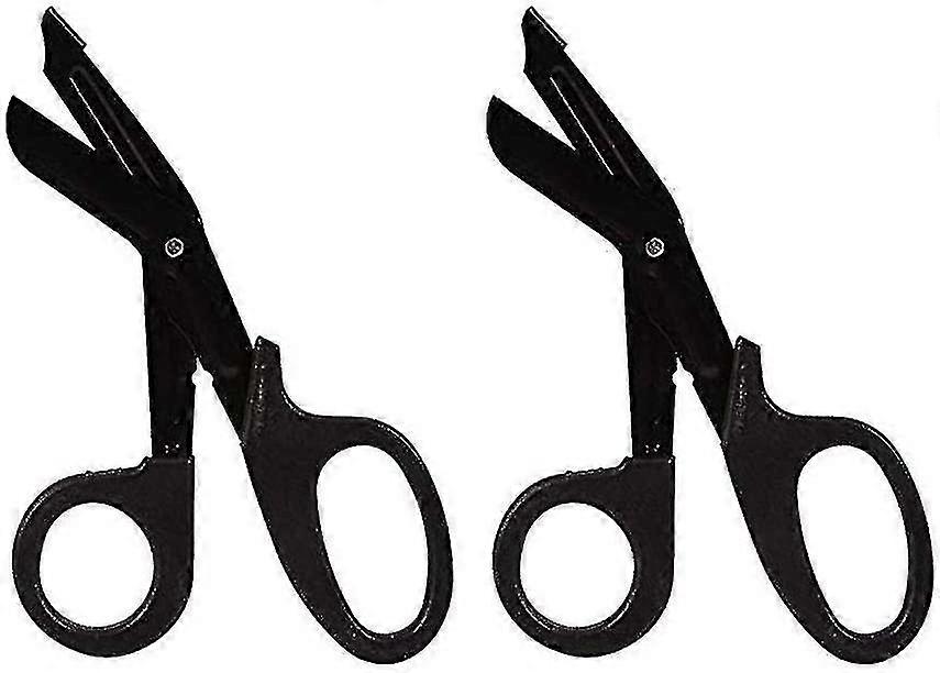 2kpl traumasakset 7 tuuman taivutettu sidossakset ensihoitajan lääketieteelliset sakset Ensiapusakset