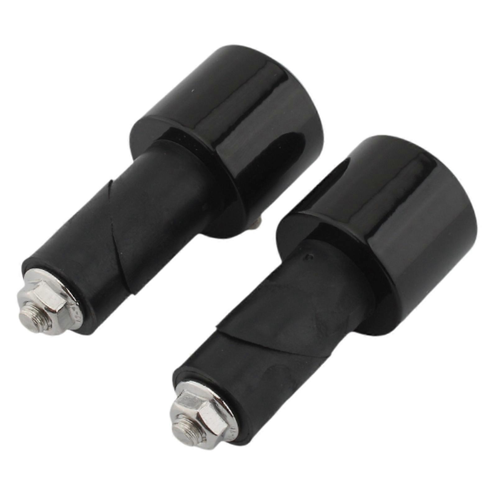 Motorcycle Handlebar End Plugs Directly Replace for Yamaha Vmax 400 750 Black