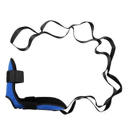 Yoga Ligament Stretching Belt High Elasticity Sweat Absorption Multi-purpose Fitness Exercise Stretching Band for Ballet