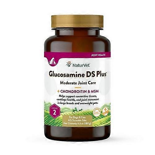 NaturVet Glucosamine-DS Plus Level 2 Time Release Tablets, 1 Each / 60 Count