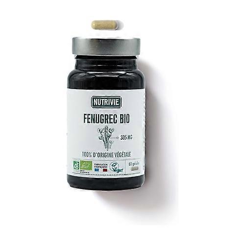 Organic Fenugreek 60 softgels